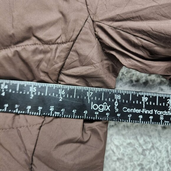 Columbia Jacket Womens Small Brown Polyester Nylon Full Zip Insulated LIner - Picture 6 of 9